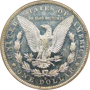 image for: Top 100 VAM: 1882-O/S $1 NGC MS61 DMPL (VAM 5)