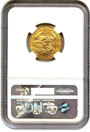 image for: 1992 Gold Eagle $10 NGC MS69