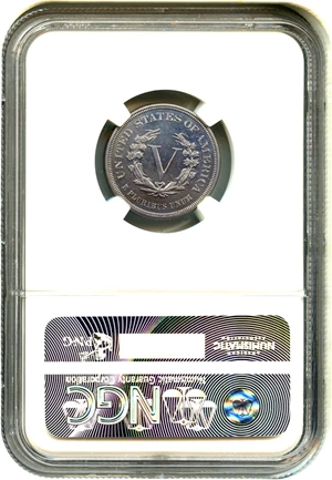 image for: 1883 5c NGC/CAC Proof 67 (No Cents)