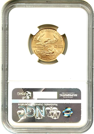 image for: 1994 Gold Eagle $10 NGC MS69