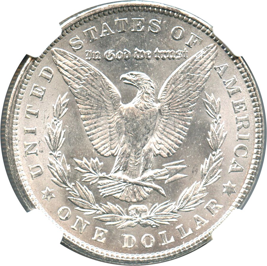 image for: Hot 50 VAM: 1900 $1 NGC MS64 (VAM-16A, MPD & DDR Olives)