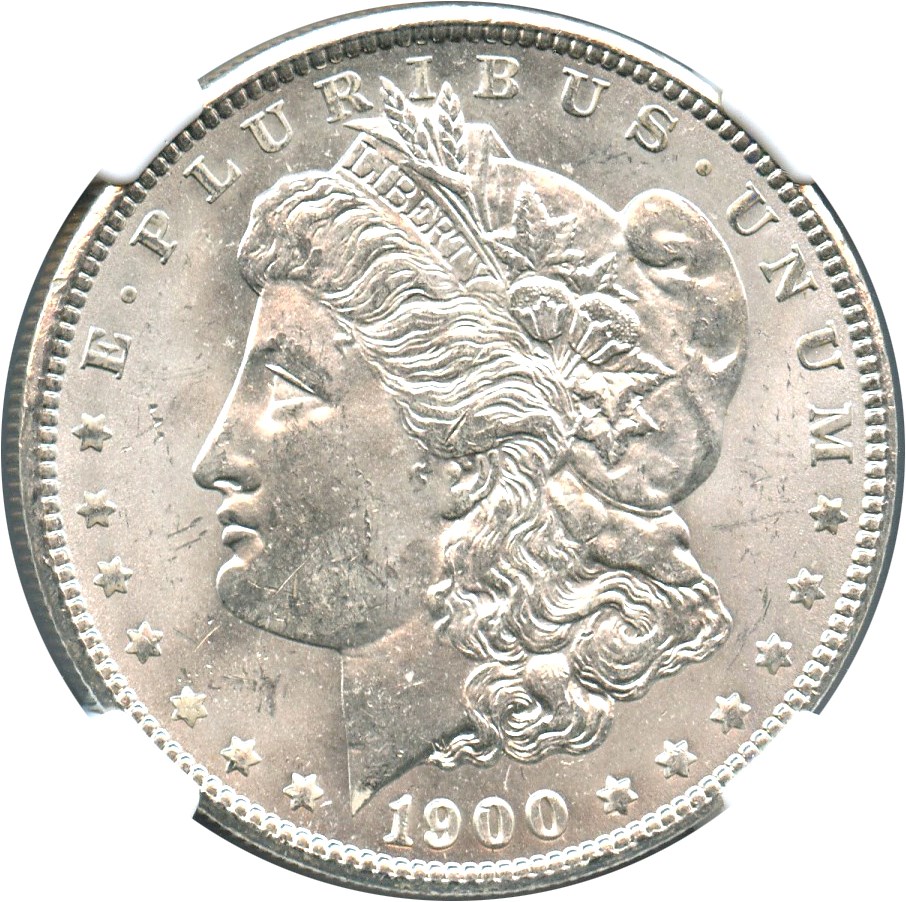 image for: Hot 50 VAM: 1900 $1 NGC MS64 (VAM-16A, MPD & DDR Olives)