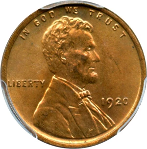 image for: 1920 1c PCGS MS65 RB