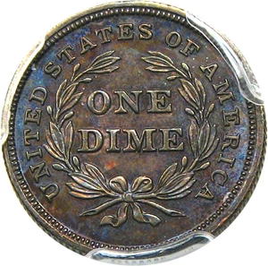 image for: 1837 10c PCGS Proof 64 (No Stars)