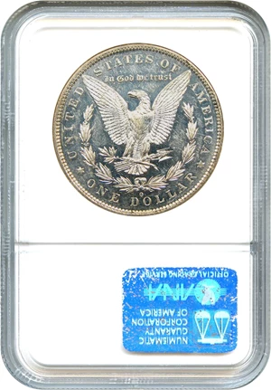 image for: Top 100 VAM: 1882-O/S $1 NGC MS61 DMPL (VAM 5)