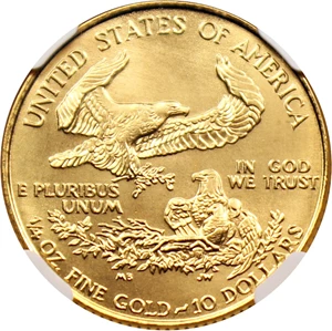 image for: 1994 Gold Eagle $10 NGC MS69