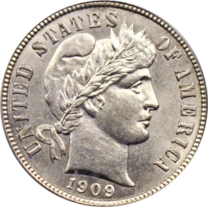 image for: 1909-S 10c PCGS/CAC MS64