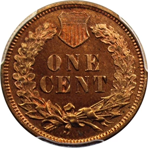 image for: 1872 1c PCGS/CAC Proof 64 RB