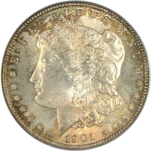 image for: 1901-O $1 PCGS MS66