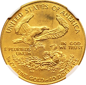 image for: 1996 Gold Eagle $10 NGC MS68