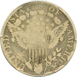 image for: 1798 $1 PCGS G Details (Edge Damaged, Large Eagle)