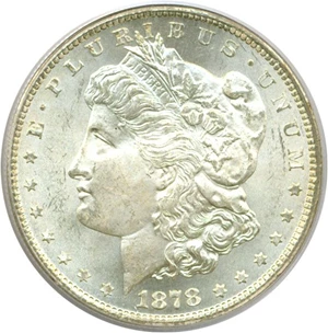 image for: 1878-CC $1 PCGS MS65
