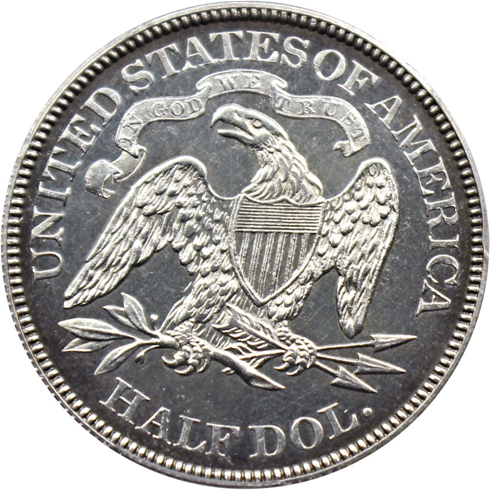 image for: 1875 50c PCGS Proof 62 CAM