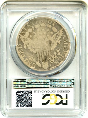 image for: 1798 $1 PCGS G Details (Edge Damaged, Large Eagle)