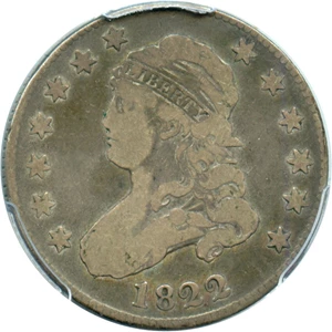 image for: 1822 25c PCGS F12