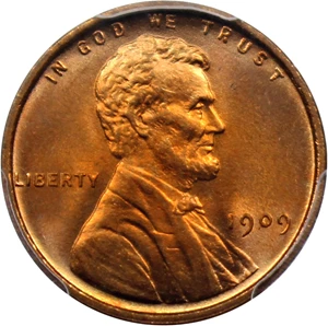 image for: 1909 Lincoln 1c PCGS MS67 RD