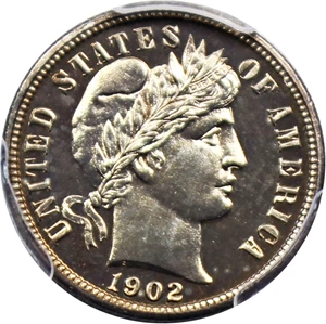 image for: 1902 10c PCGS/CAC Proof 65