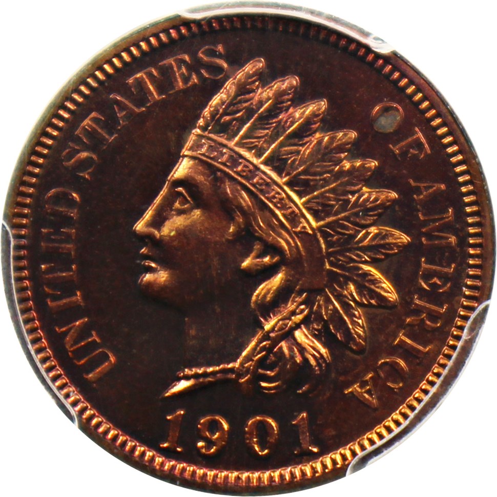image for: 1901 1c PCGS/CAC Proof 65 RB