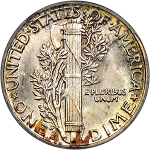 image for: 1919-S 10c PCGS/CAC MS66