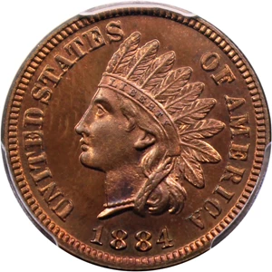 image for: 1884 1c PCGS Proof 66 RB