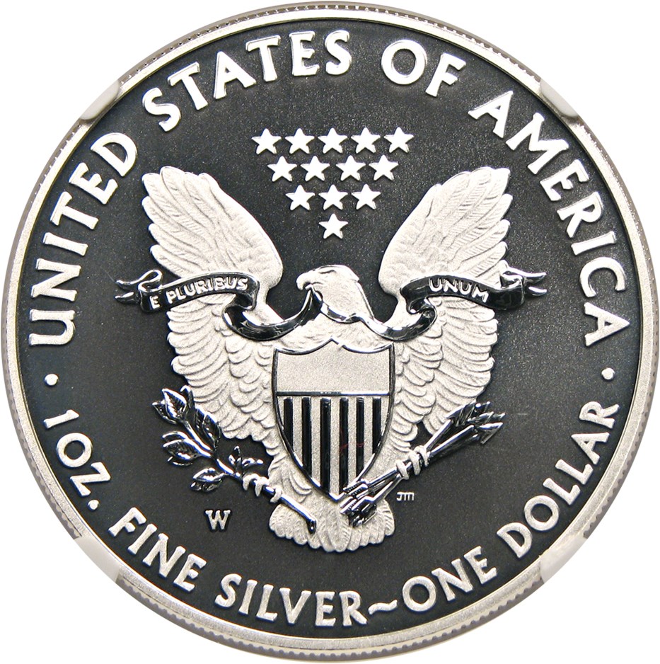image for: 2013-W Silver Eagle $1 NGC SP70 (Enhanced Finish)
