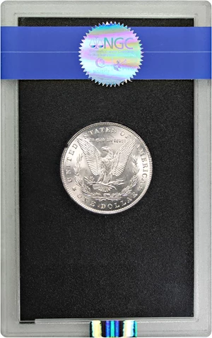 image for: 1885 $1 NGC/GSA MS62 (with Box and COA)