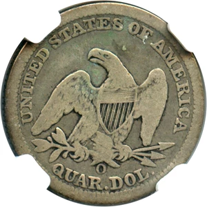 image for: 1851-O 25c NGC VG-08