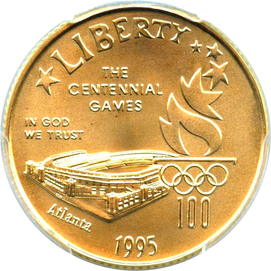1995-W G$5 Atlanta Olympics Stadium MS