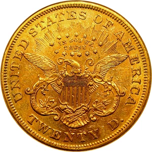 image for: 1871-CC $20 NGC AU55