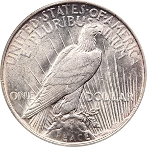 image for: Top 50 VAM: 1922 $1 NGC AU58 (VAM-5, Tripled Leaves)