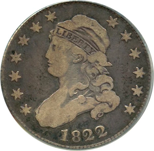 image for: 1822 25c PCGS F12