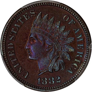 image for: 1882 1c PCGS/CAC Proof 66 BN
