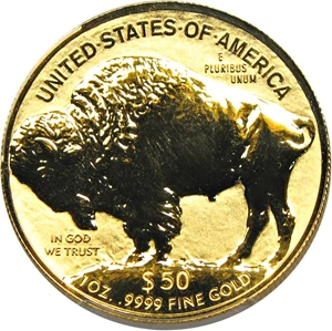 image for: 2013-W American Buffalo $50 PCGS Proof 69 DCAM (Reverse Proof)