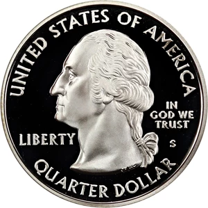 image for: 2008-S Alaska 25c PCGS Proof 70 DCAM (Silver)