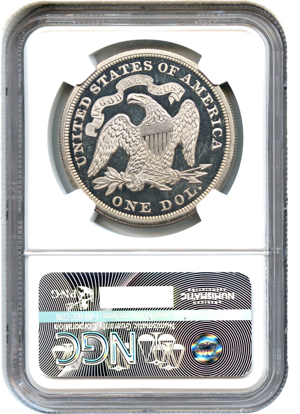 image for: 1871 $1 NGC Proof 66 UCAM