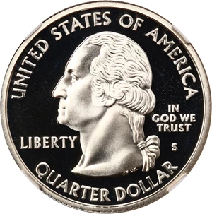image for: 2000-S Maryland 25c PCGS Proof 70 DCAM (Silver)