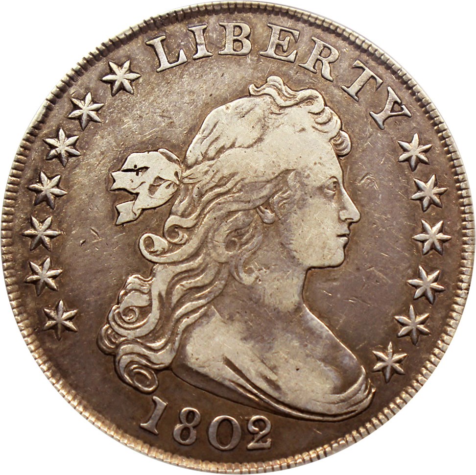 image for: 1802/1 $1 PCGS VF25 (OGH)