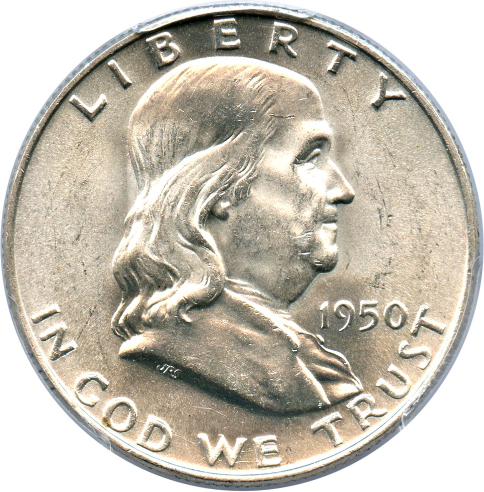 image for: 1950-D 50c PCGS MS64
