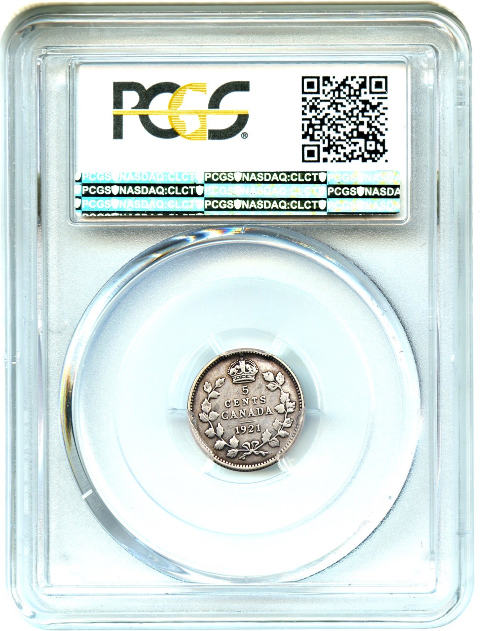image for: Canada: 1921 5c PCGS VG10