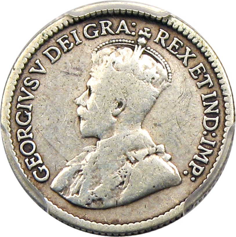 image for: Canada: 1921 5c PCGS VG10