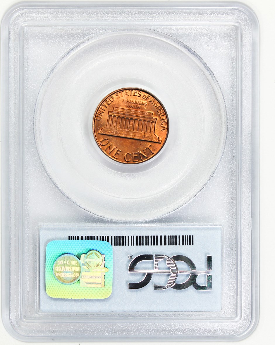 image for: 1982-D 1c PCGS MS67 RD