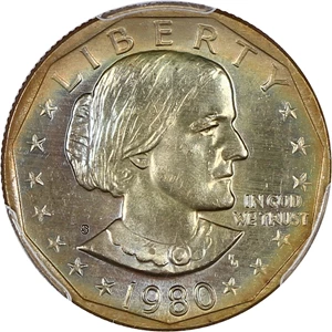 image for: 1980-S SBA $1 PCGS MS66