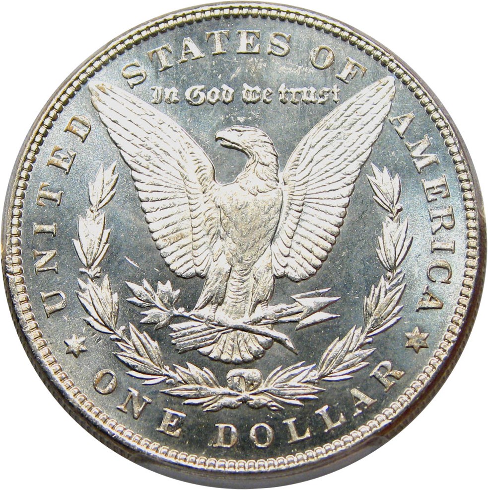 image for: 1887/6 $1 PCGS MS66 PL