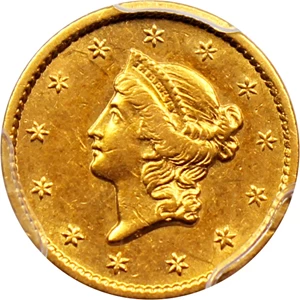 image for: 1854-S G$1 PCGS AU53 (Type 2)