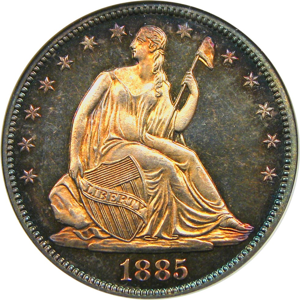 image for: 1885 50c NGC/CAC Proof 65