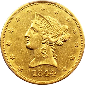 image for: 1844-O $10 PCGS AU53