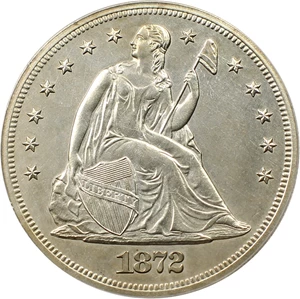 image for: 1872 $1 PCGS Proof 60