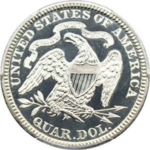 image for: 1882 25c PCGS Proof 66 CAM