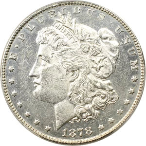 image for: 1878 7TF $1 PCGS MS61 DMPL (Reverse of 1878)