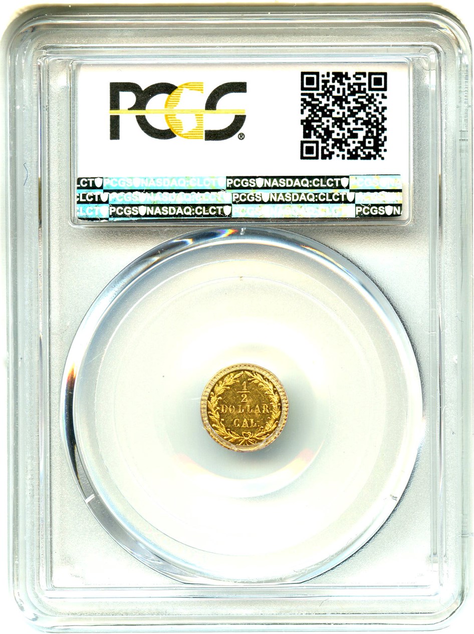 image for: 1876/5 Cal. Gold 50c PCGS MS63 (BG-1059)
